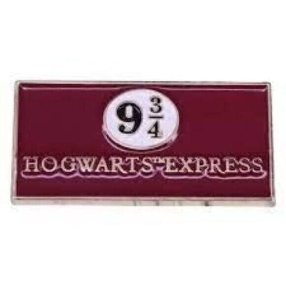 3/20 Hogwarts Express Sign 9 3/4 Harry Potter Enamel Pin - Picture 1 of 1